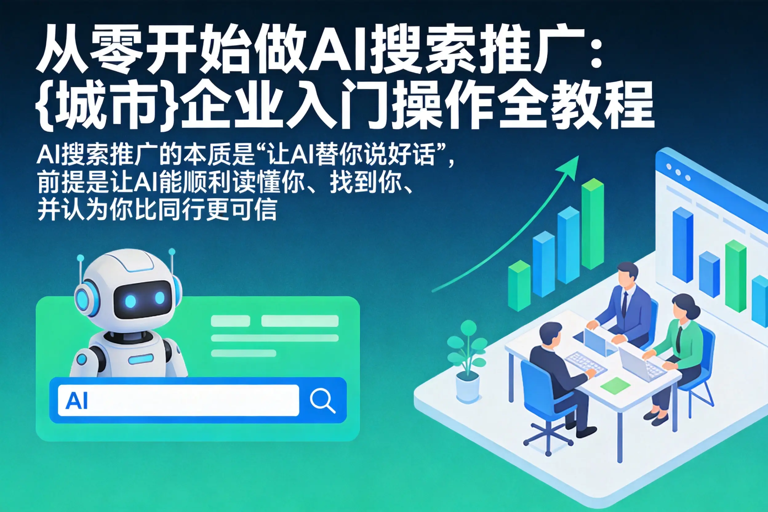 从零开始做AI搜索推广：雅安企业入门操作全教程