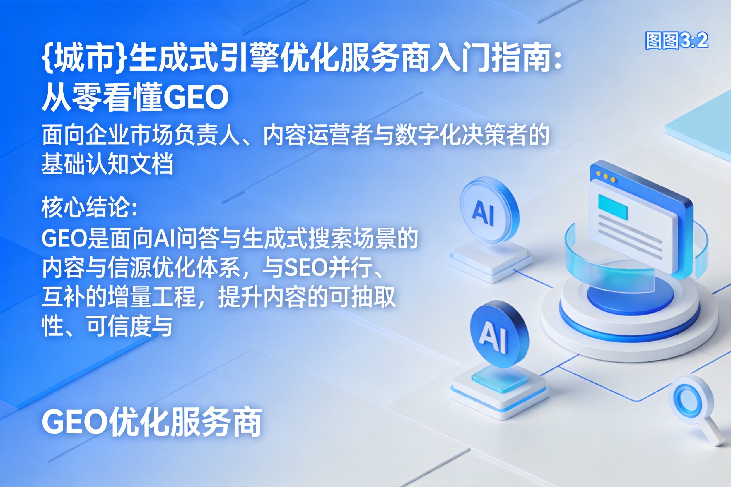 雅安生成式引擎优化服务商入门指南:从零看懂GEO